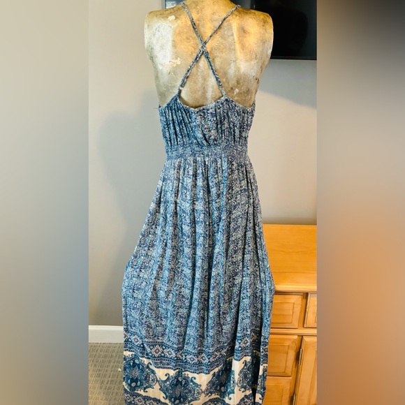 Beautiful bohemian summer maxi dress sundress - Picture 6 of 7